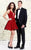 Shail K - Plunging V Neck Short Cocktail Dress 4036  In Red