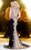 Shail K - Stunning Sleeveless Gown with Gold Appliques 4094 In Black and Neutral