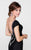 Tarik Ediz - Floral Crystal Accented Mermaid Gown 50019 in Black