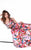 Tarik Ediz - Floral Long Gown 50021 in Multi-Color