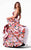 Tarik Ediz - Floral Long Gown 50021 in Multi-Color