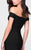 Tarik Ediz - Crystal Accented Trumpet Dress 50028 in Black