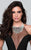 Tarik Ediz - Crystal Accented Trumpet Dress 50028 in Black