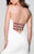 Tarik Ediz - Beaded Halter Neck Dress 50056 in White