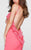 Tarik Ediz - Beaded Halter Neck Dress 50059 in Pink