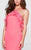 Tarik Ediz - Beaded Halter Neck Dress 50059 in Pink