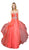 Cinderella Divine - Strapless Pleated Jeweled Sweetheart A-line Dress