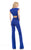 Johnathan Kayne - 7016 Two Piece Jersey Pantsuit in Blue