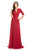 Johnathan Kayne - 7035 Versatile Jersey A-Line Gown in Red