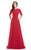 Johnathan Kayne - 7035 Versatile Jersey A-Line Gown in Red