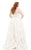Johnathan Kayne - 7007K Strapless Sweetheart Lace Ballgown in White and Neutral