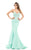 Johnathan Kayne - 7092 Embellished Sweetheart Mermaid Dress in Green
