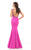 Johnathan Kayne - 7108 Bedazzled Halter Mermaid Dress in Purple