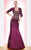 MNM Couture - 7635 Bejeweled Strapless Trumpet Gown  in Red