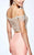 Tarik Ediz - 93178 Two Piece Beaded Lace Mermaid Gown In Pink