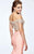 Tarik Ediz - 93178 Two Piece Beaded Lace Mermaid Gown In Pink