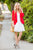 7650 Strapless Sweetheart Twisted Empire Dress