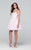 Tarik Ediz - Lace Illusion Halter Neck Dress 50082 in Pink