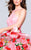 Tarik Ediz - Embellished Halter Neck Long Dress 50096 in Multi-Color and Print