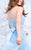 Tarik Ediz - Lavish Lace Sheer Evening Dress  50103 in Blue