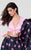 Tarik Ediz - Two-Piece Print V-Neck Dress 50111 in Pink