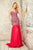 Angela and Alison - Extravagant Strapless Beaded Sweetheart Mermaid Dress 771110 in Pink