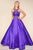 Mac Duggal - 77121H Ball Gowns Style in Blue and Multi-Color