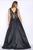 Mac Duggal - Fabulouss Style 77181F in Black and Neutral