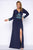 Mac Duggal - Fabulouss Style 77210F in Blue and Multi-Color