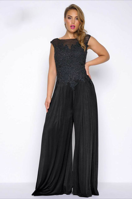 Mac Duggal - Fabulouss Style 77230F in Black