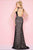 Mac Duggal - 77246L Flash Style in Black and Neutral
