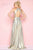 Mac Duggal - Flash   Style 77255L in Gold and Silver