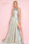 Mac Duggal - Flash   Style 77255L in Gold and Silver