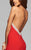 7727 Jersey Halter Prom Dress with Rhinestone Detail
