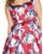 Mac Duggal Fabulouss - 77314F Printed Square Neckline Cocktail Dress  in Red and Multi-Color