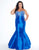 Mac Duggal - 77359F Embellished Sweetheart Mermaid Dress In Blue