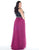Mac Duggal - 77364F Two Tone Embellished A-line Dress In Purple and Black