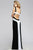 Faviana - 7746 Two Tone Sweetheart Fitted Evening Gown