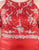 Mac Duggal Fabulouss - 77534F Beaded Cold Shoulder Trumpet Gown In Red