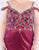 Mac Duggal Fabulouss - 77538F Geo-Jeweled Off Shoulder Mermaid Gown In Red
