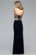 Faviana - 7757 Two-Piece Sheer High Halter Lace Gown