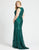 Mac Duggal Fabulouss - 77670F Sequined Sleeveless Trumpet Gown In Green