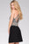 JVN41578 Two Piece Strappy High Halter Dress