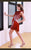 MNM Couture - 5950 Embellished Asymmetric Sheath Dress In Red