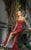 SCALA - 48674 Sweetheart Beaded Prom Dress with Front Slit