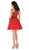 Poly USA - 7794 Embroidered Illusion Halter Chiffon A-line Dress