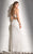 48714 High Neck Long Evening Dress