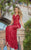 SCALA - 48721 V-Neckline Beaded Prom Dress