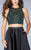 La Femme Gigi - 23883 Dramatic Beaded Foliage Jewel Long Evening Gown