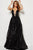 51805 Deep V-Neck Sequin Evening Gown